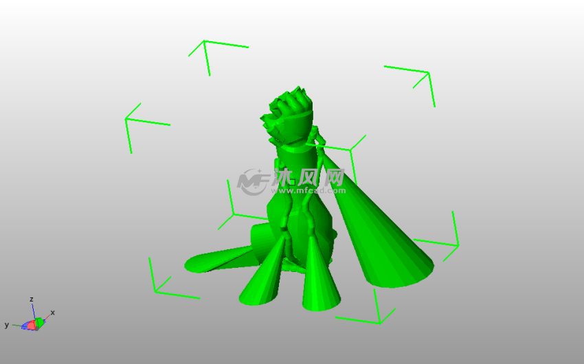 阿努比斯雕像手臂