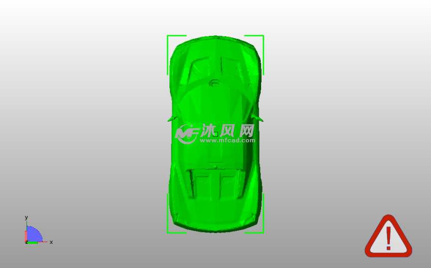 欧宝Speedster俯视图