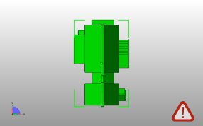 三层别墅模型俯视图