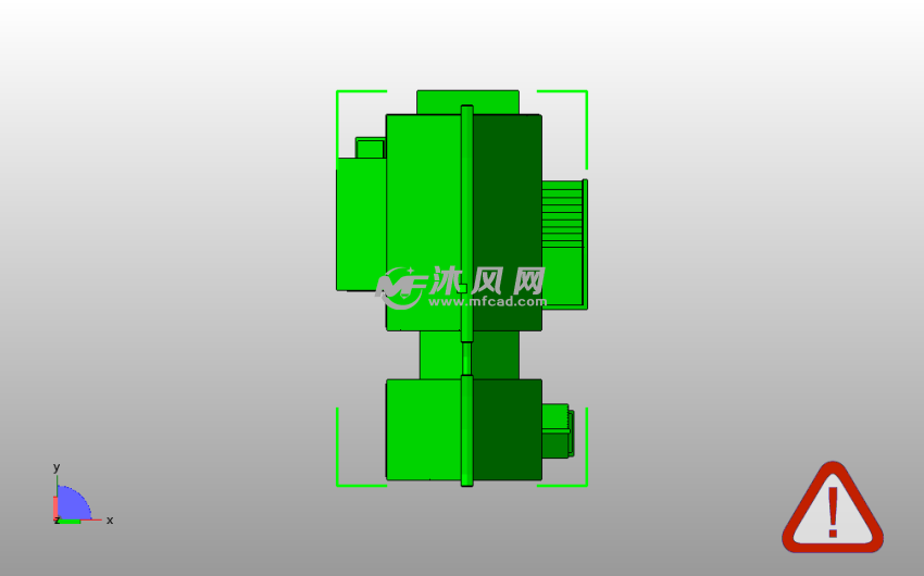 三层别墅模型俯视图