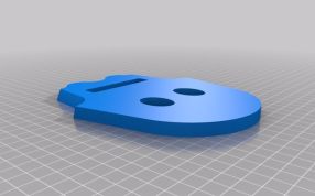 手机扩音支架背面