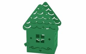 小灯笼模型效果图