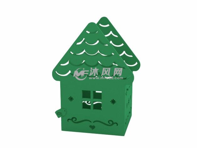 小灯笼模型效果图