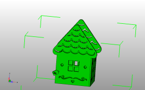 小灯笼模型主视图
