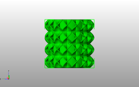 旋转笔筒模型主视图