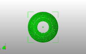 炫酷灯罩模型俯视图