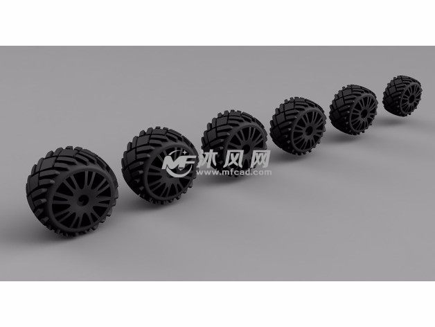 雪地胎模型实物图