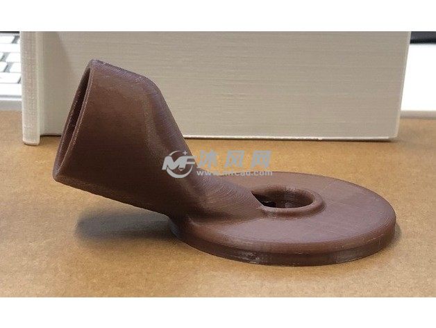 真空钻机收尘器部件左侧视图