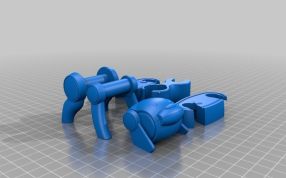 木偶小狗狗分解打印