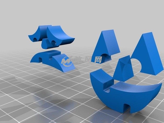 南瓜灯分解打印