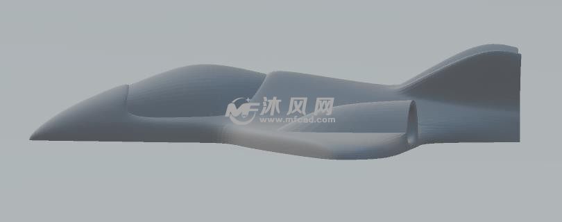 小小的战斗机侧面