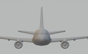 梦想波音大客机正面