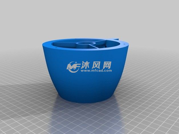 航空发动机模型涵道后部