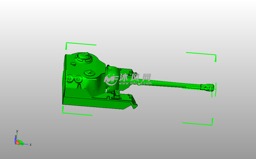 28mm口径T28重型坦克大炮