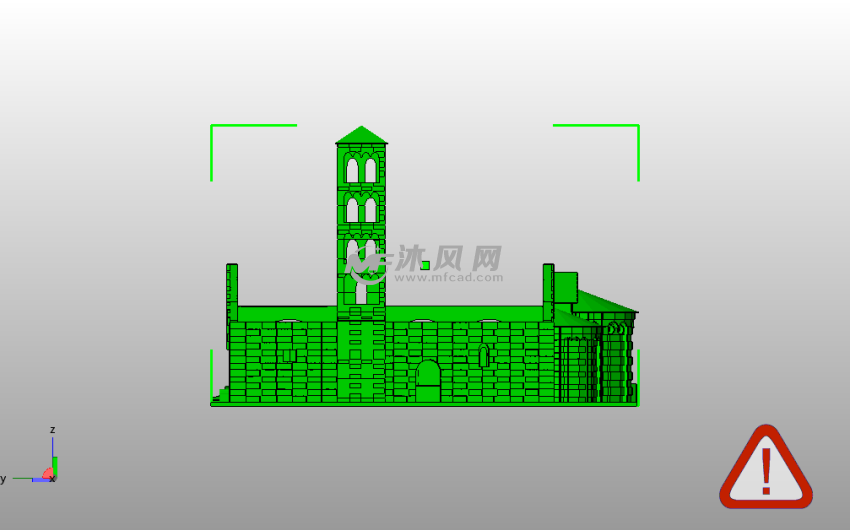 阿拉伯小房子主视图