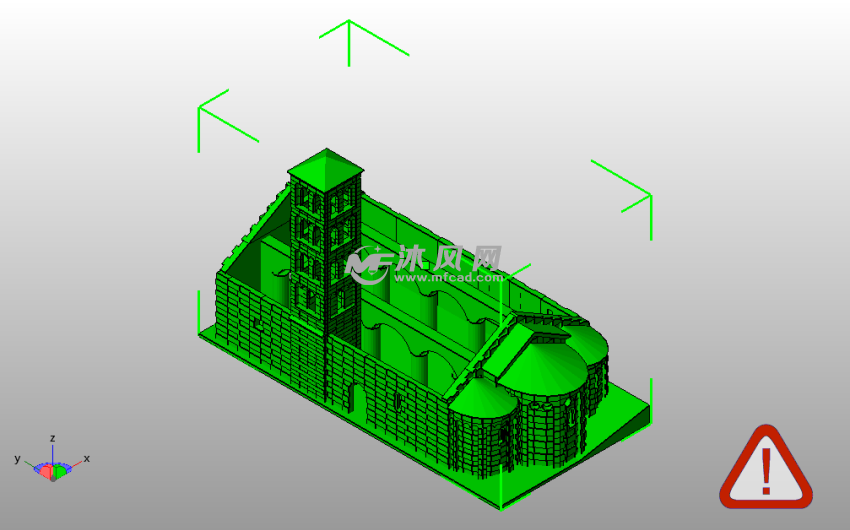 阿拉伯小房子斜视图