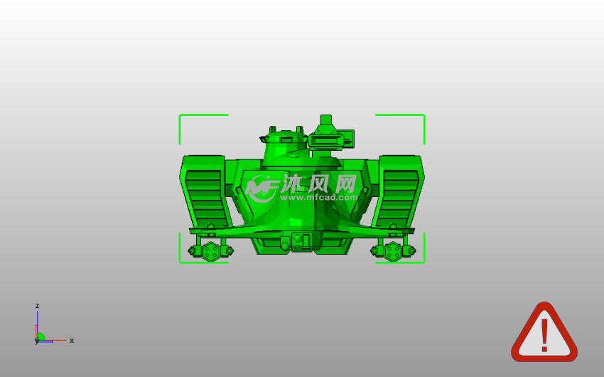 锤头战车主视图