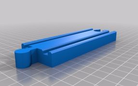 火车轨道模型-直线