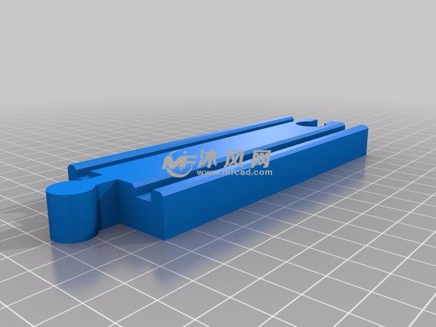 火车轨道模型-直线