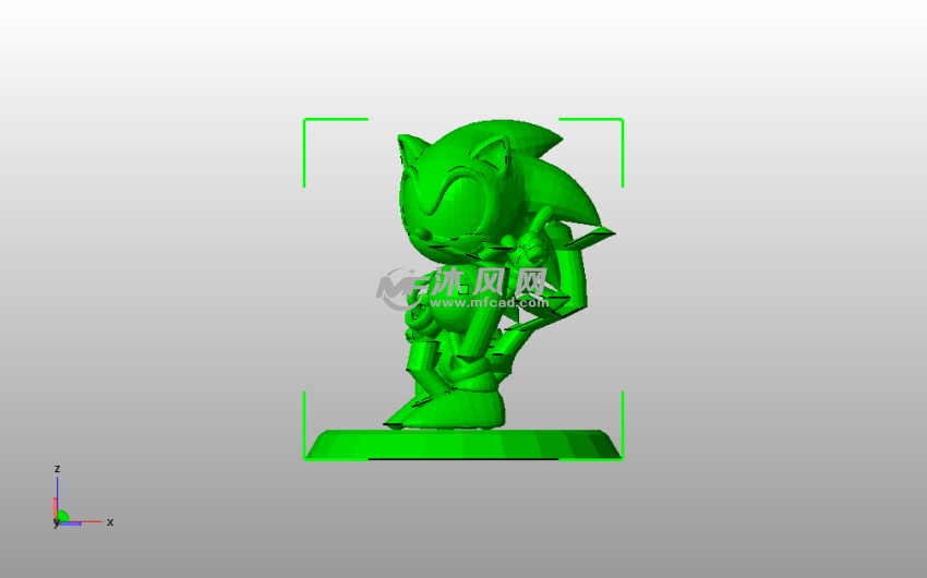 刺猬索尼克主视图