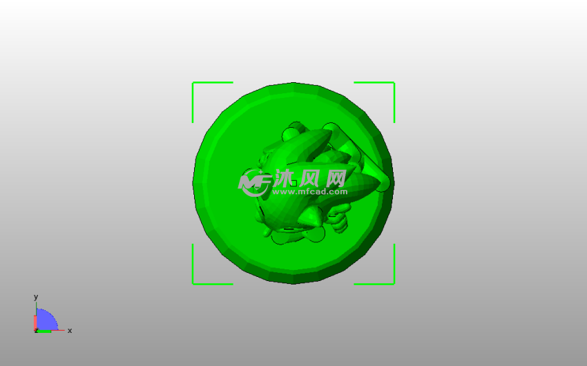 刺猬索尼克俯视图