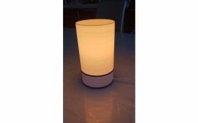 简单灯罩模型暖白色