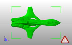 超轻型战机俯视图