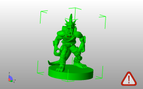 冒险家模型主视图