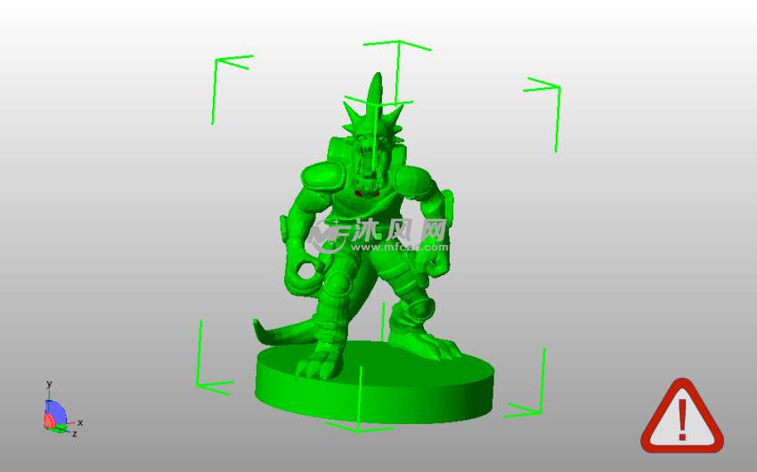 冒险家模型主视图