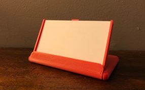 名片夹盒子主视图