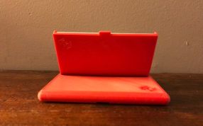 名片夹盒子后视图