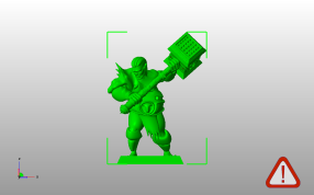 拿锤子野蛮人主视图