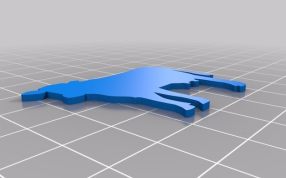  圣诞节树饰奶牛