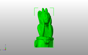 石像鬼模型主视图