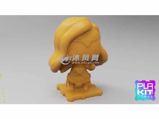 神奇女侠模型图