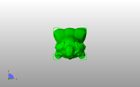 守卫队长模型俯视图