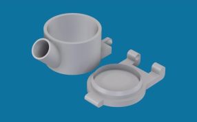 水龙头喷泉零件图