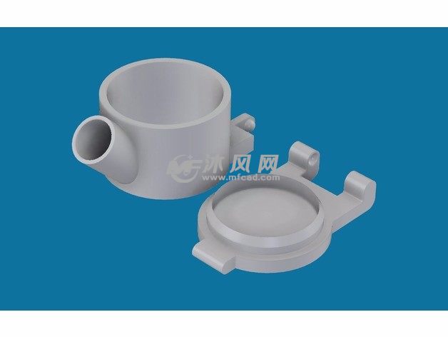 水龙头喷泉零件图