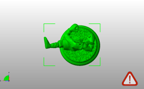踢腿的僧人俯视图