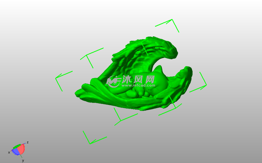 天使猫模型主视图