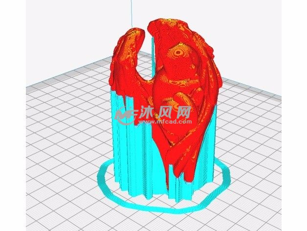 天使猫模型打印图