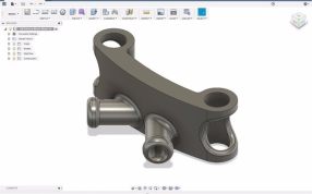 天线管支架设计图