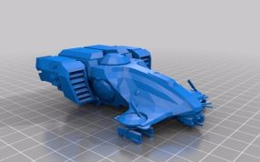 先驱战车模型车体