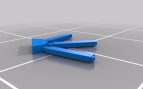 先驱战车模型炮筒