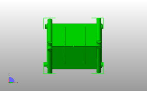 小木屋房子俯视图