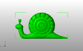 小蜗牛模型侧视图