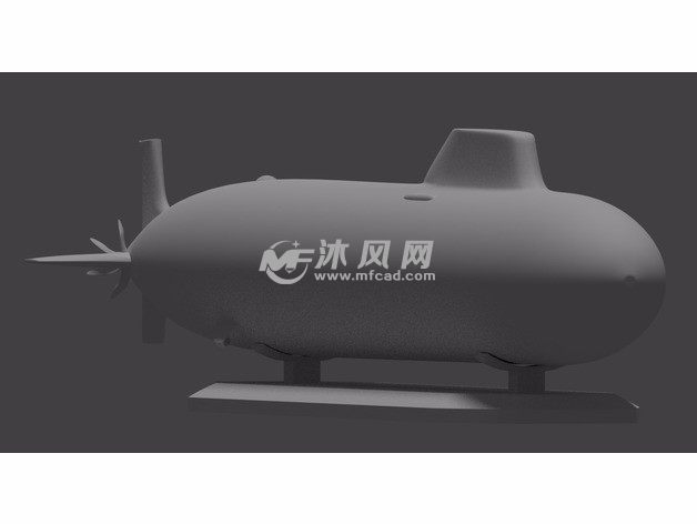 885型巡航导弹核潜艇效果图