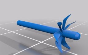 885型巡航导弹核潜艇推力桨