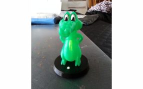 卡通鳄鱼主视图