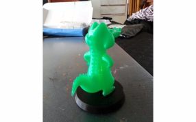 卡通鳄鱼后视图